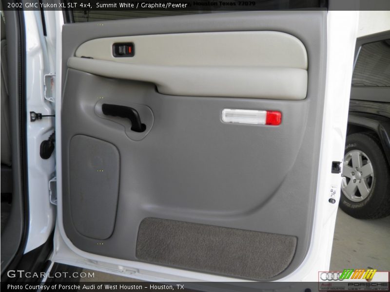 Summit White / Graphite/Pewter 2002 GMC Yukon XL SLT 4x4