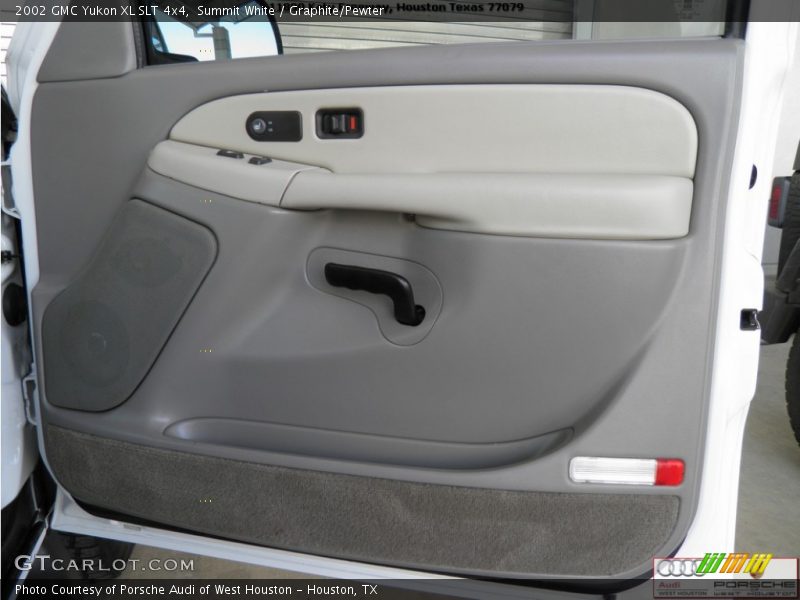 Summit White / Graphite/Pewter 2002 GMC Yukon XL SLT 4x4