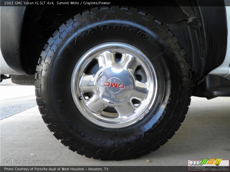 Summit White / Graphite/Pewter 2002 GMC Yukon XL SLT 4x4