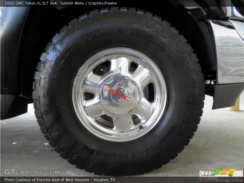 Summit White / Graphite/Pewter 2002 GMC Yukon XL SLT 4x4