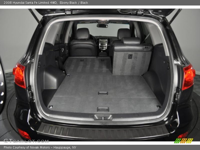 Ebony Black / Black 2008 Hyundai Santa Fe Limited 4WD