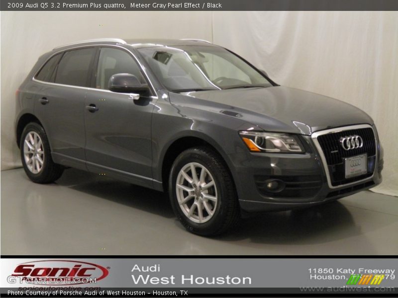 Meteor Gray Pearl Effect / Black 2009 Audi Q5 3.2 Premium Plus quattro