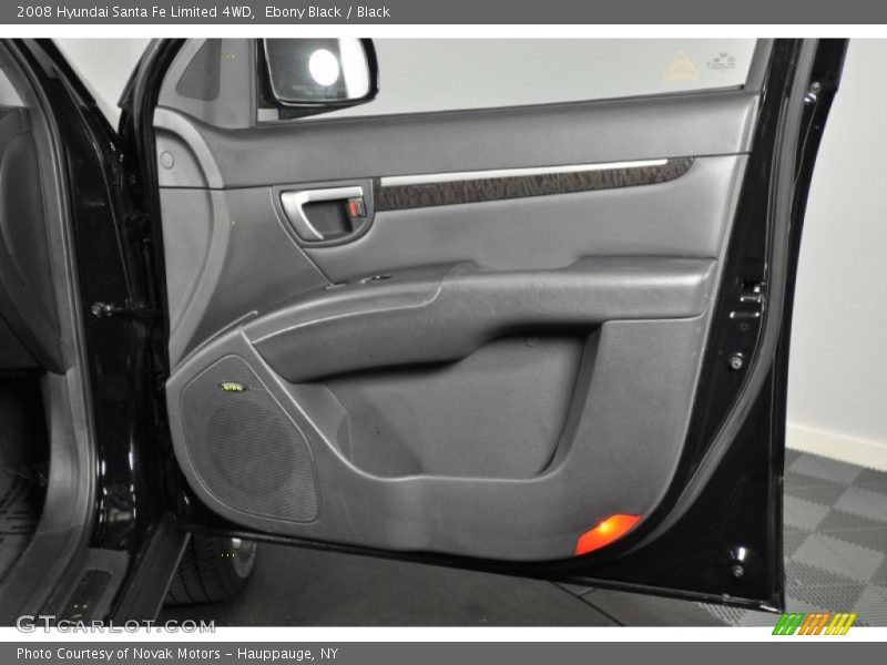 Ebony Black / Black 2008 Hyundai Santa Fe Limited 4WD