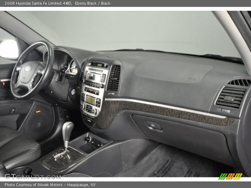 Ebony Black / Black 2008 Hyundai Santa Fe Limited 4WD