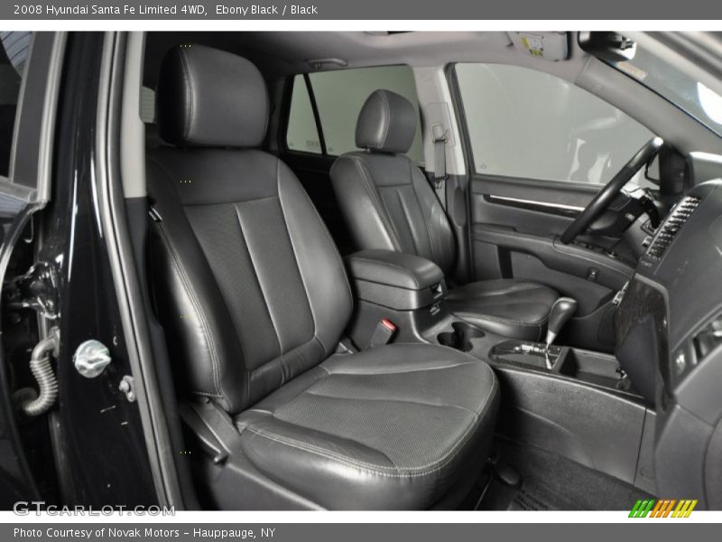 Ebony Black / Black 2008 Hyundai Santa Fe Limited 4WD