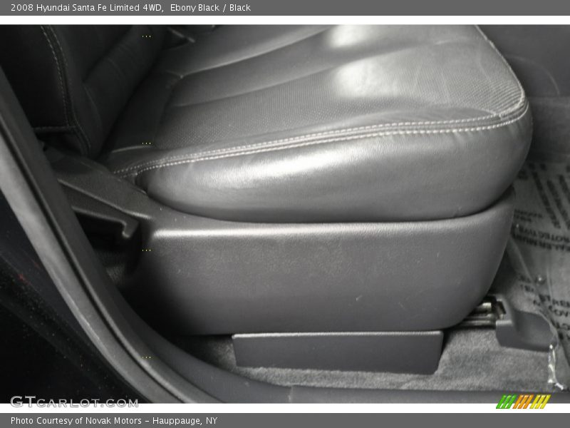 Ebony Black / Black 2008 Hyundai Santa Fe Limited 4WD