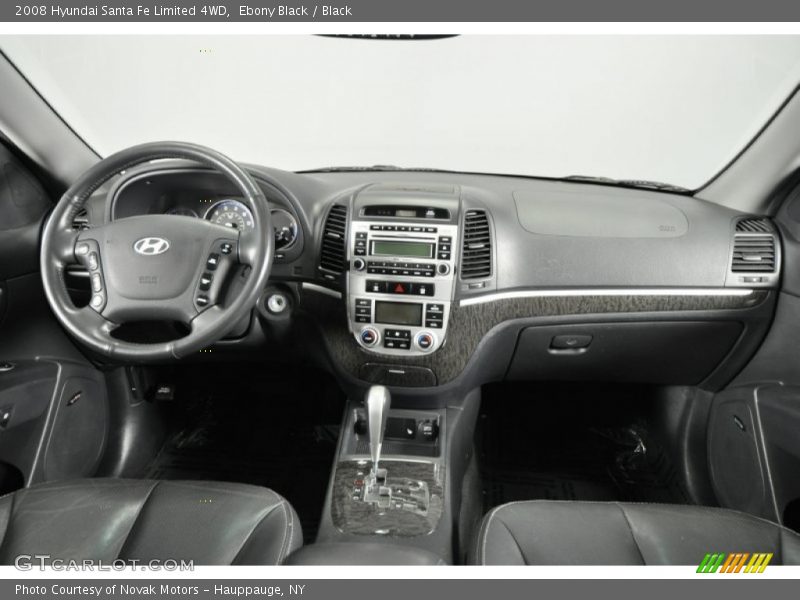 Dashboard of 2008 Santa Fe Limited 4WD