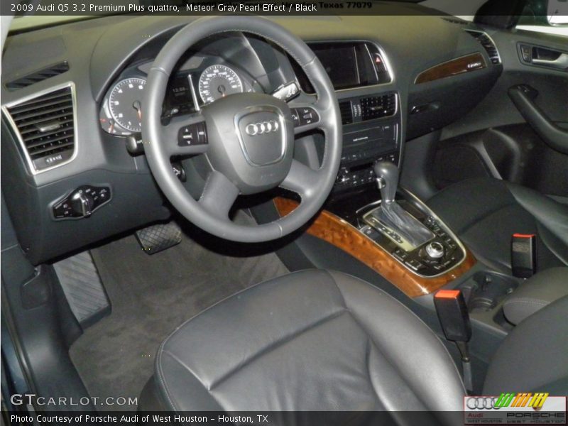 Meteor Gray Pearl Effect / Black 2009 Audi Q5 3.2 Premium Plus quattro