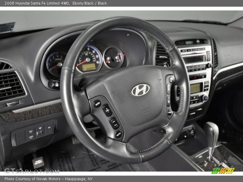  2008 Santa Fe Limited 4WD Steering Wheel