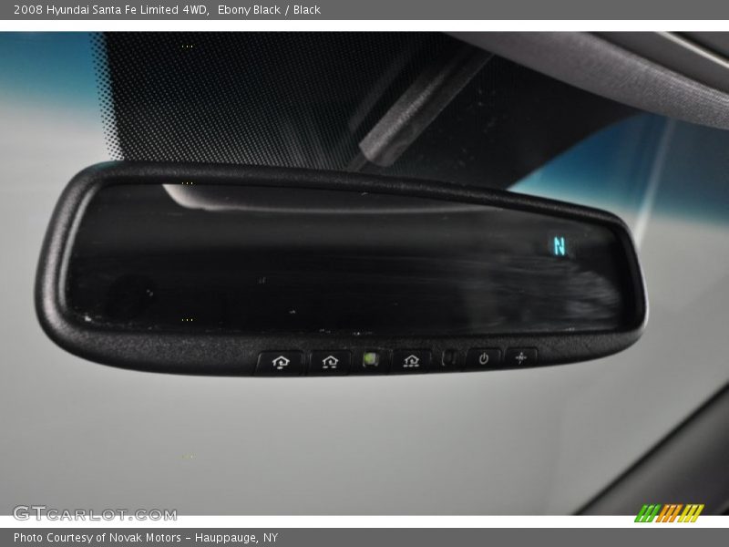 Ebony Black / Black 2008 Hyundai Santa Fe Limited 4WD