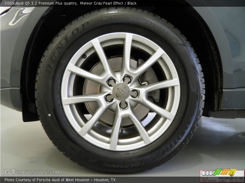 Meteor Gray Pearl Effect / Black 2009 Audi Q5 3.2 Premium Plus quattro