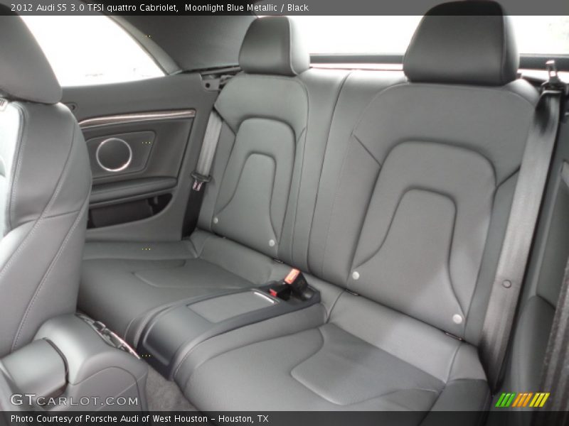 Rear Seat of 2012 S5 3.0 TFSI quattro Cabriolet