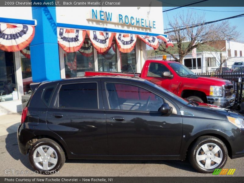 Black Granite Metallic / Charcoal 2009 Chevrolet Aveo Aveo5 LT