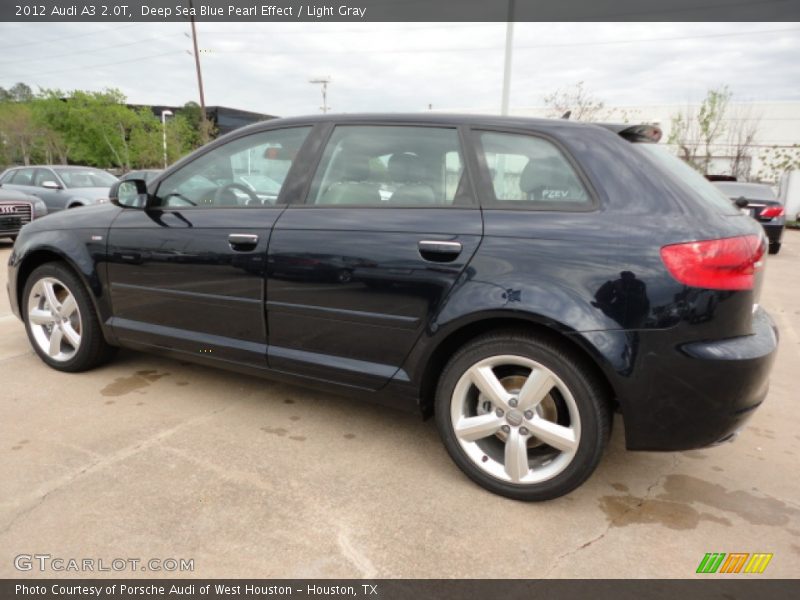  2012 A3 2.0T Deep Sea Blue Pearl Effect