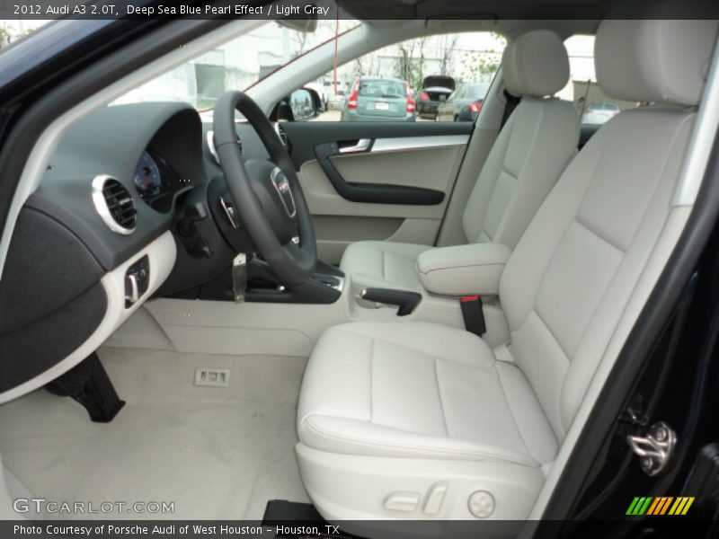  2012 A3 2.0T Light Gray Interior