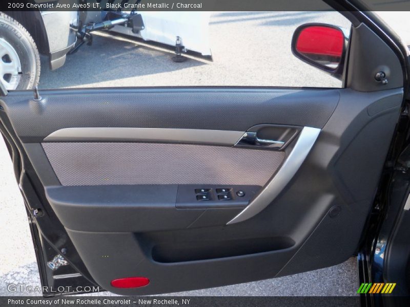 Black Granite Metallic / Charcoal 2009 Chevrolet Aveo Aveo5 LT