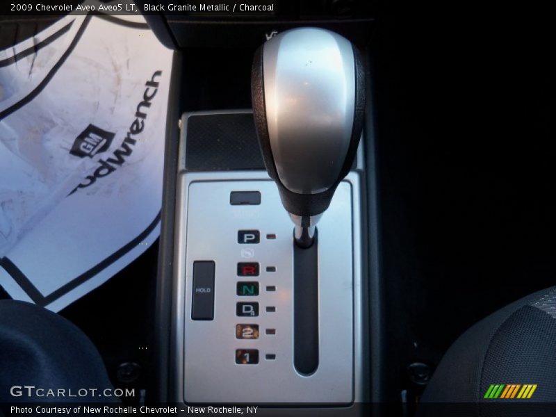Black Granite Metallic / Charcoal 2009 Chevrolet Aveo Aveo5 LT