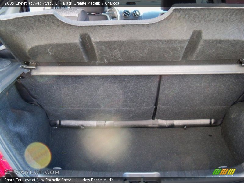 Black Granite Metallic / Charcoal 2009 Chevrolet Aveo Aveo5 LT
