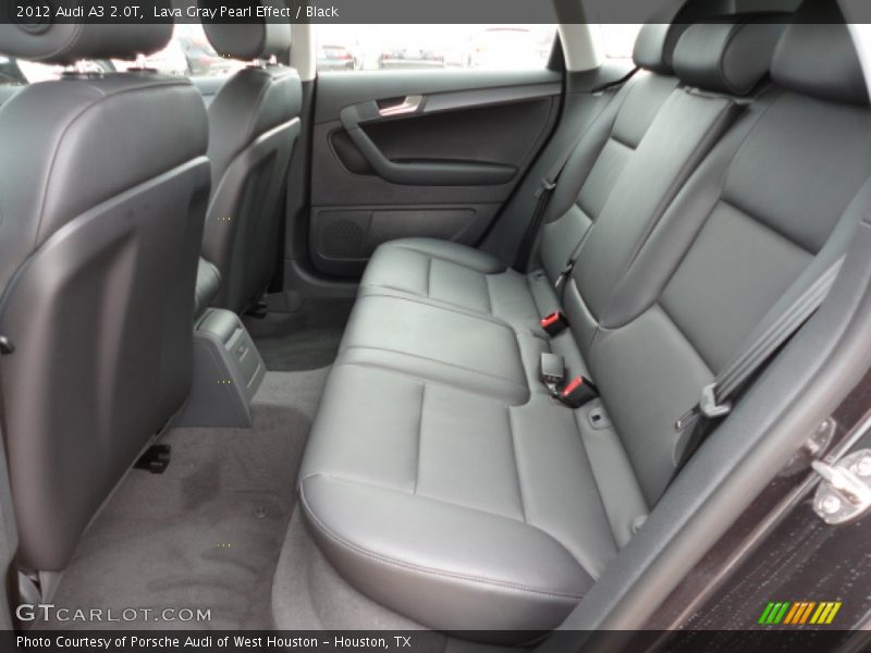Rear Seat of 2012 A3 2.0T