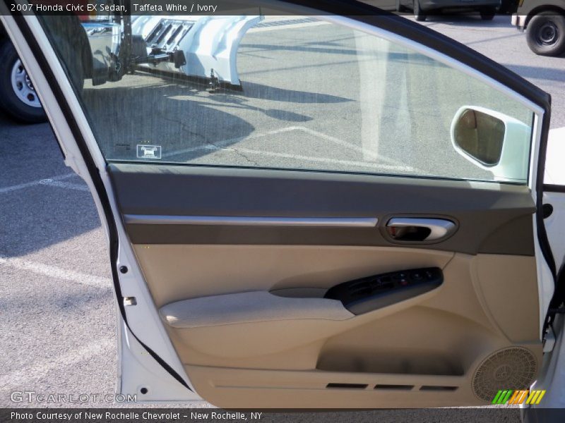 Taffeta White / Ivory 2007 Honda Civic EX Sedan