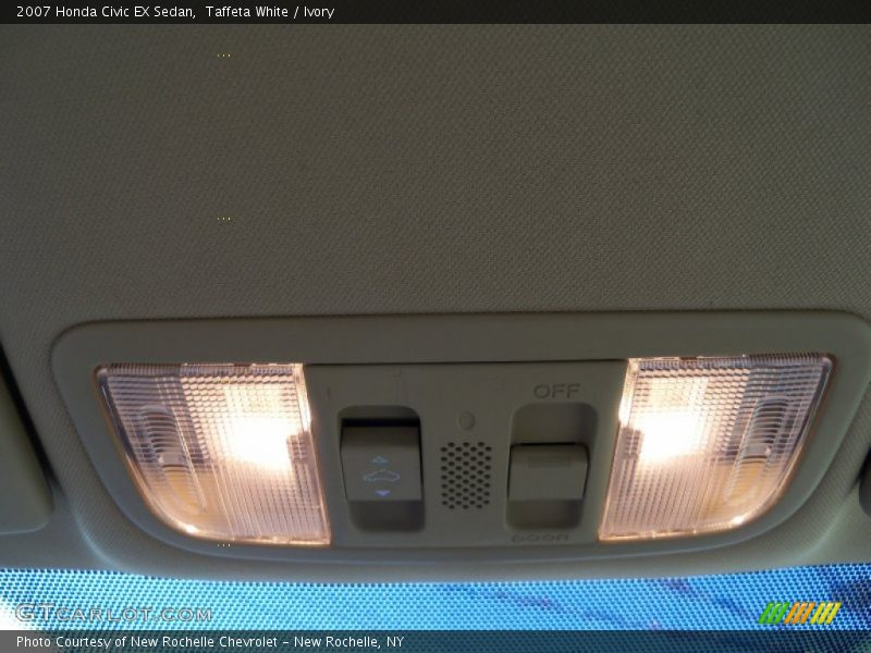 Taffeta White / Ivory 2007 Honda Civic EX Sedan