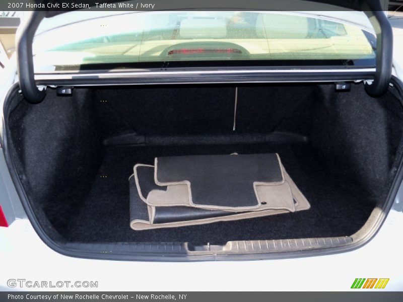 Taffeta White / Ivory 2007 Honda Civic EX Sedan
