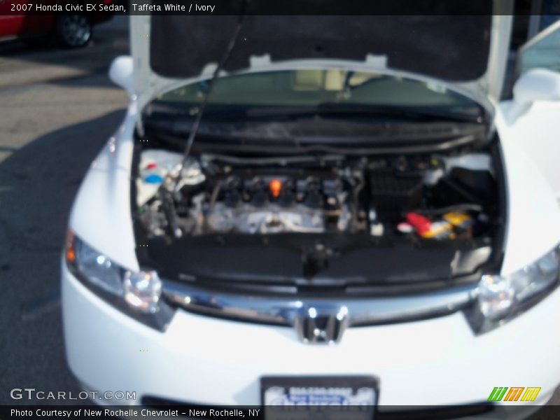 Taffeta White / Ivory 2007 Honda Civic EX Sedan