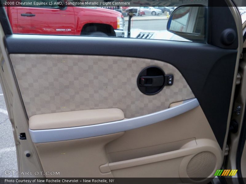 Sandstone Metallic / Light Cashmere 2008 Chevrolet Equinox LS AWD