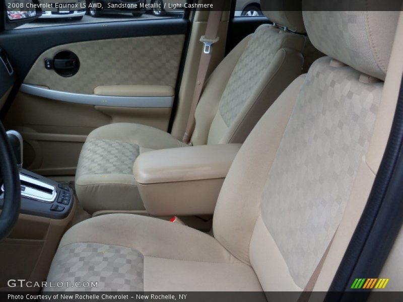 Sandstone Metallic / Light Cashmere 2008 Chevrolet Equinox LS AWD