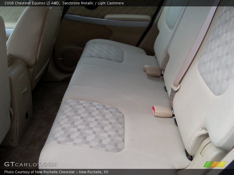 Sandstone Metallic / Light Cashmere 2008 Chevrolet Equinox LS AWD