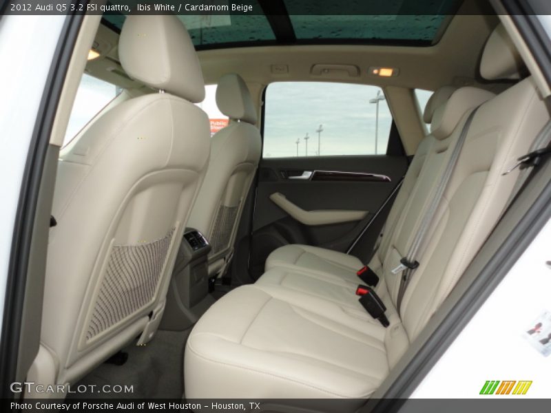 Ibis White / Cardamom Beige 2012 Audi Q5 3.2 FSI quattro