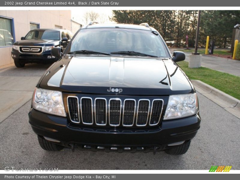 Black / Dark Slate Gray 2002 Jeep Grand Cherokee Limited 4x4