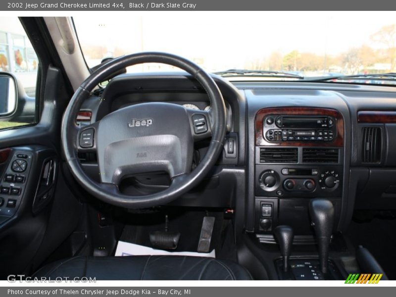 Black / Dark Slate Gray 2002 Jeep Grand Cherokee Limited 4x4