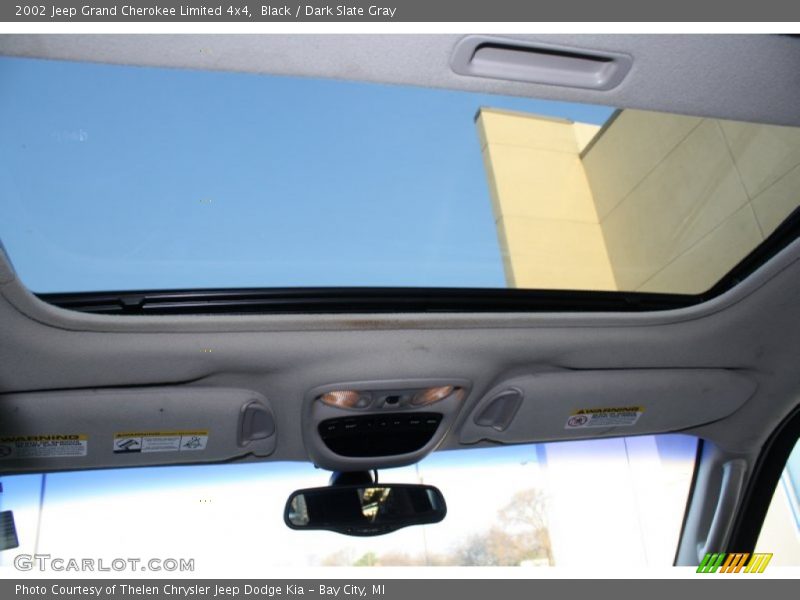 Black / Dark Slate Gray 2002 Jeep Grand Cherokee Limited 4x4