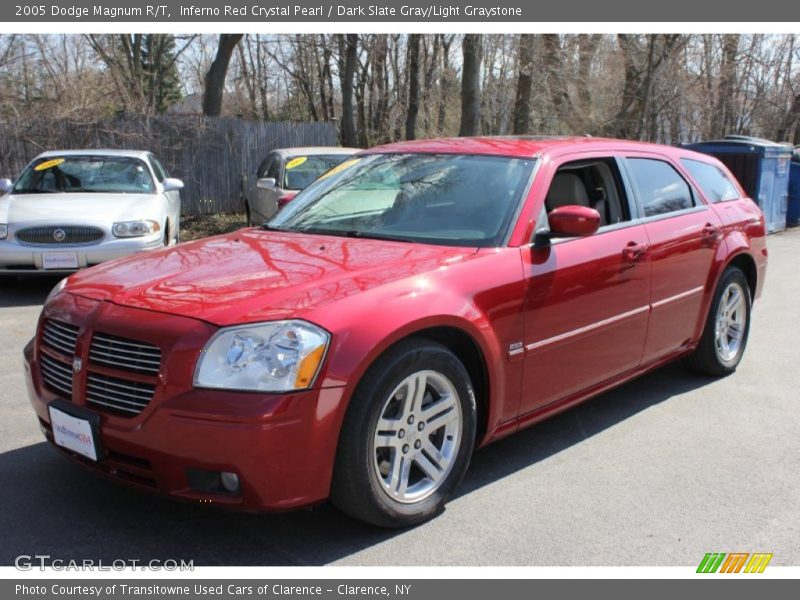 Inferno Red Crystal Pearl / Dark Slate Gray/Light Graystone 2005 Dodge Magnum R/T