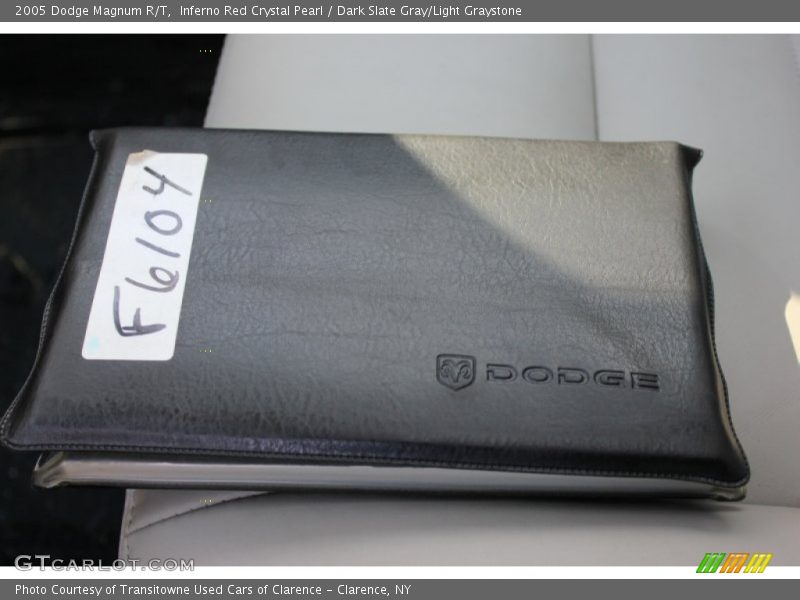 Inferno Red Crystal Pearl / Dark Slate Gray/Light Graystone 2005 Dodge Magnum R/T