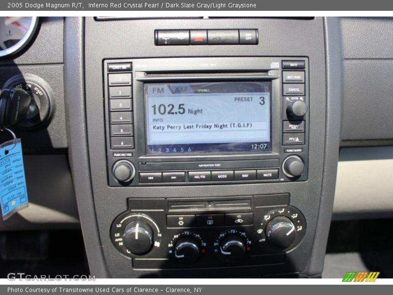 Inferno Red Crystal Pearl / Dark Slate Gray/Light Graystone 2005 Dodge Magnum R/T