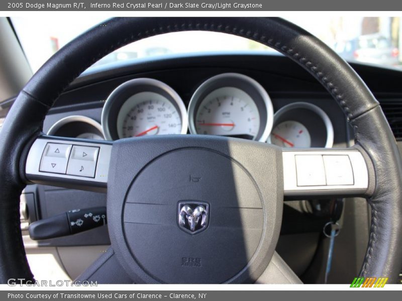 Inferno Red Crystal Pearl / Dark Slate Gray/Light Graystone 2005 Dodge Magnum R/T