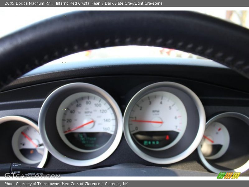 Inferno Red Crystal Pearl / Dark Slate Gray/Light Graystone 2005 Dodge Magnum R/T