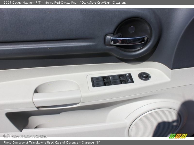 Inferno Red Crystal Pearl / Dark Slate Gray/Light Graystone 2005 Dodge Magnum R/T