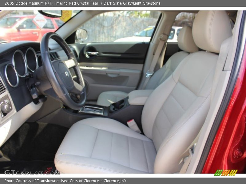 Inferno Red Crystal Pearl / Dark Slate Gray/Light Graystone 2005 Dodge Magnum R/T