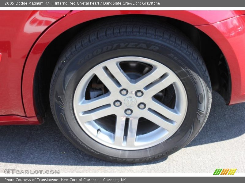 Inferno Red Crystal Pearl / Dark Slate Gray/Light Graystone 2005 Dodge Magnum R/T