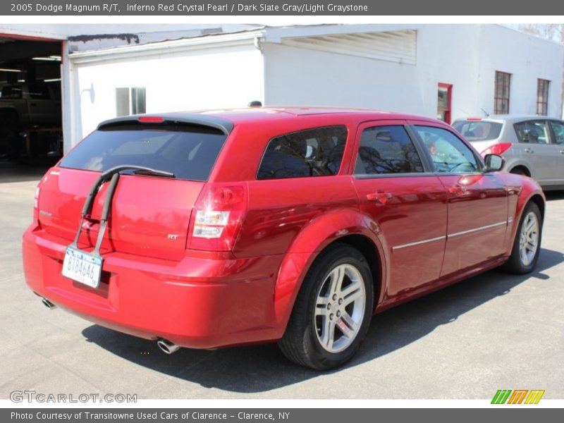 Inferno Red Crystal Pearl / Dark Slate Gray/Light Graystone 2005 Dodge Magnum R/T