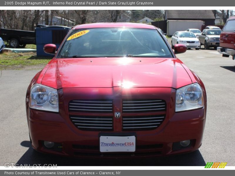 Inferno Red Crystal Pearl / Dark Slate Gray/Light Graystone 2005 Dodge Magnum R/T