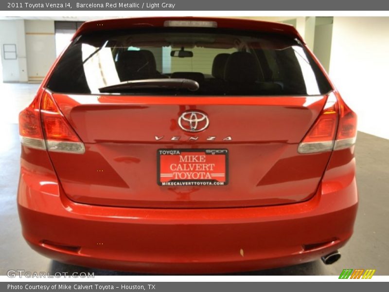 Barcelona Red Metallic / Light Gray 2011 Toyota Venza I4