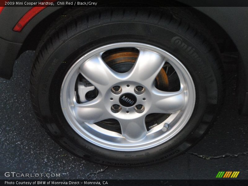 Chili Red / Black/Grey 2009 Mini Cooper Hardtop