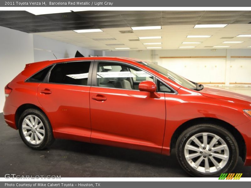 Barcelona Red Metallic / Light Gray 2011 Toyota Venza I4