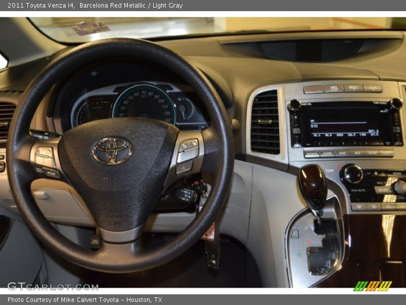 Barcelona Red Metallic / Light Gray 2011 Toyota Venza I4