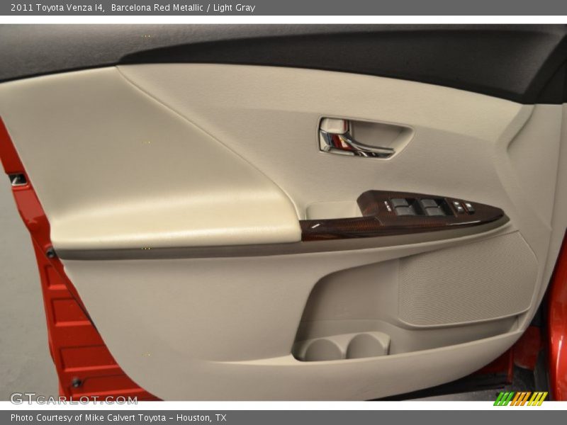Barcelona Red Metallic / Light Gray 2011 Toyota Venza I4