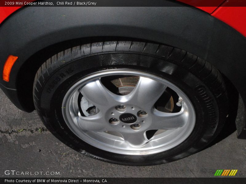 Chili Red / Black/Grey 2009 Mini Cooper Hardtop